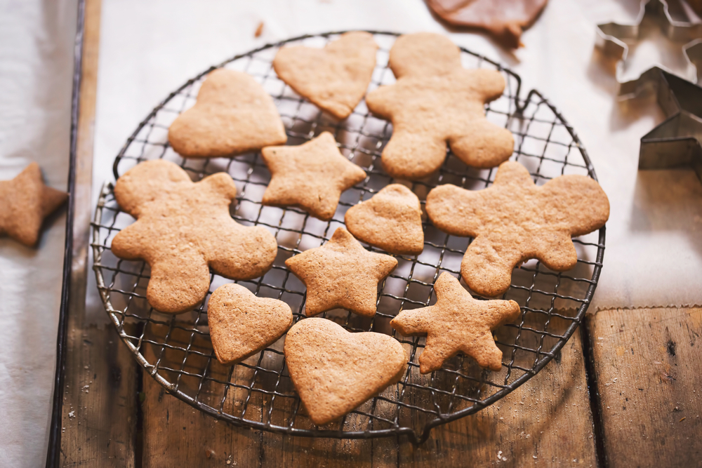 Imbieriniai sausainiai be glajaus